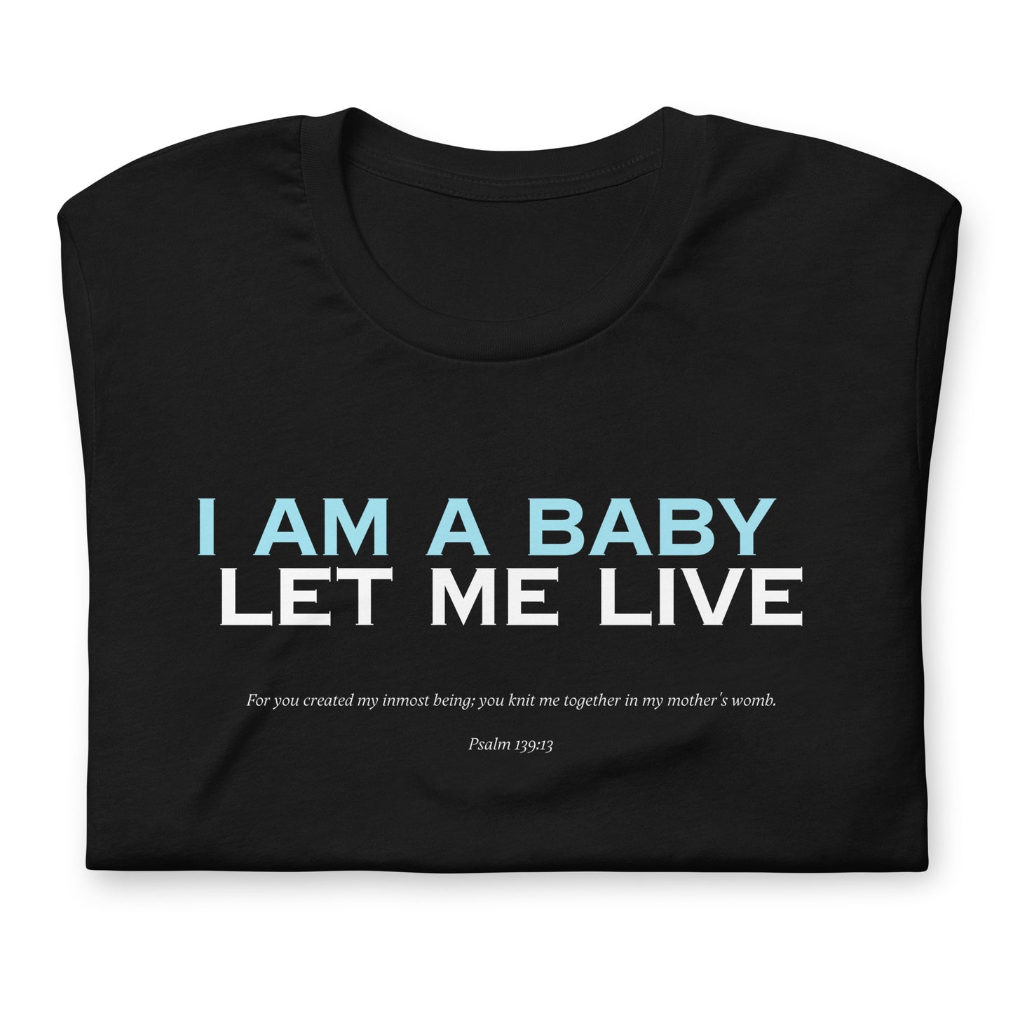 Let Me Live (Alt Design 1) | Unisex 2-Sided T-Shirt - Bella + Canvas