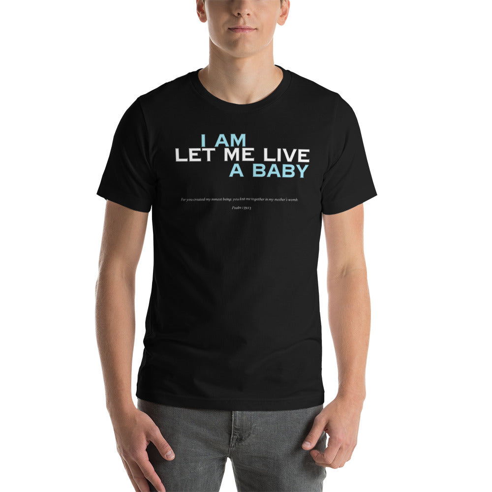 Let Me Live (Alt Design 2) | Unisex 2-Sided T-Shirt - Bella + Canvas