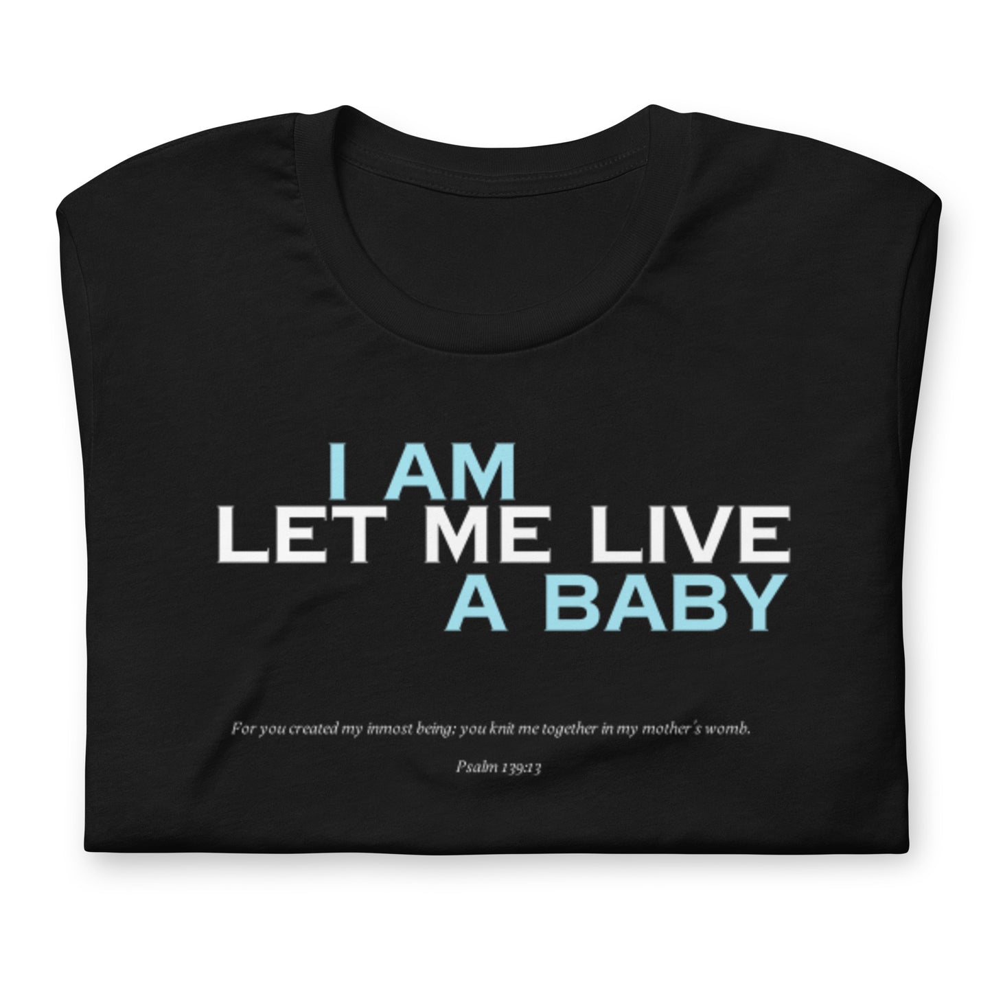 Let Me Live (Alt Design 2) | Unisex 2-Sided T-Shirt - Bella + Canvas