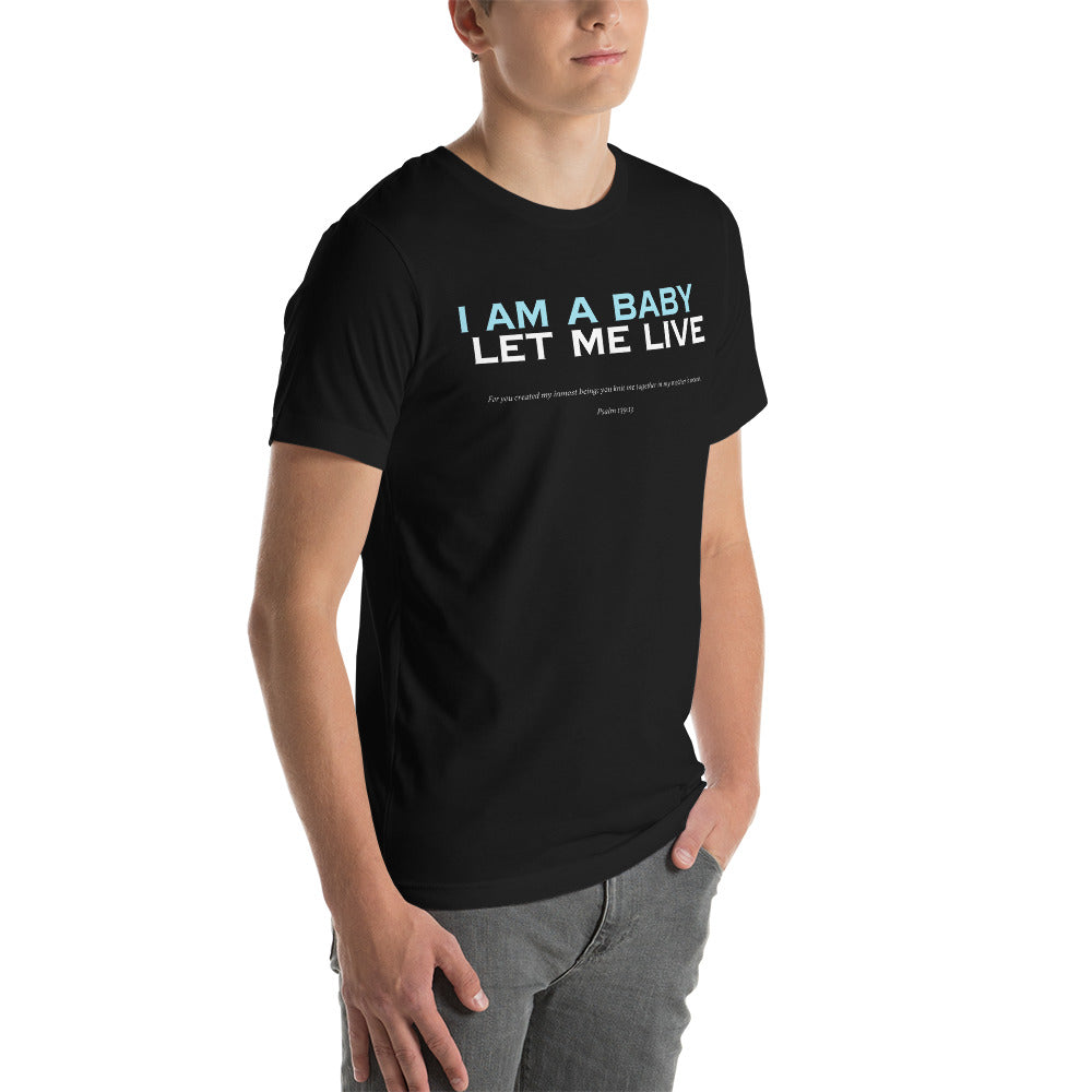 Let Me Live (Alt Design 1) | Unisex 2-Sided T-Shirt - Bella + Canvas