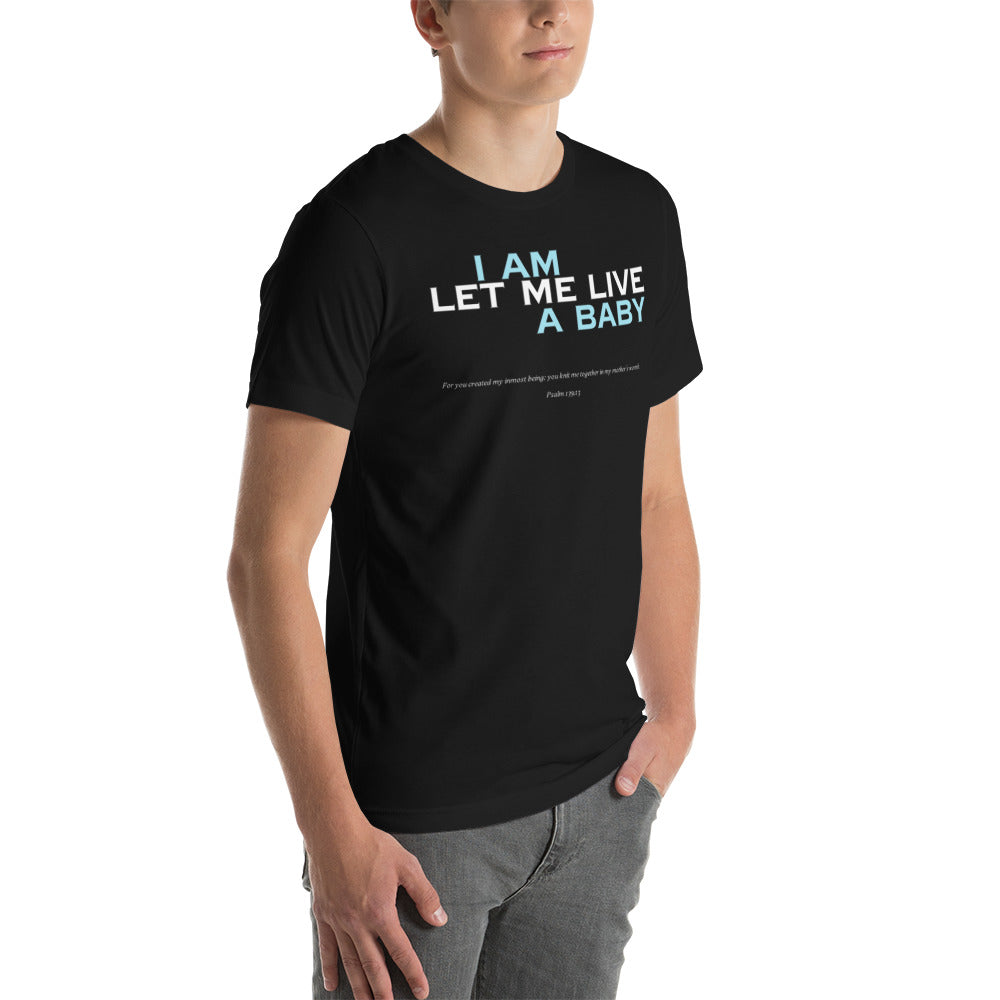 Let Me Live (Alt Design 2) | Unisex 2-Sided T-Shirt - Bella + Canvas