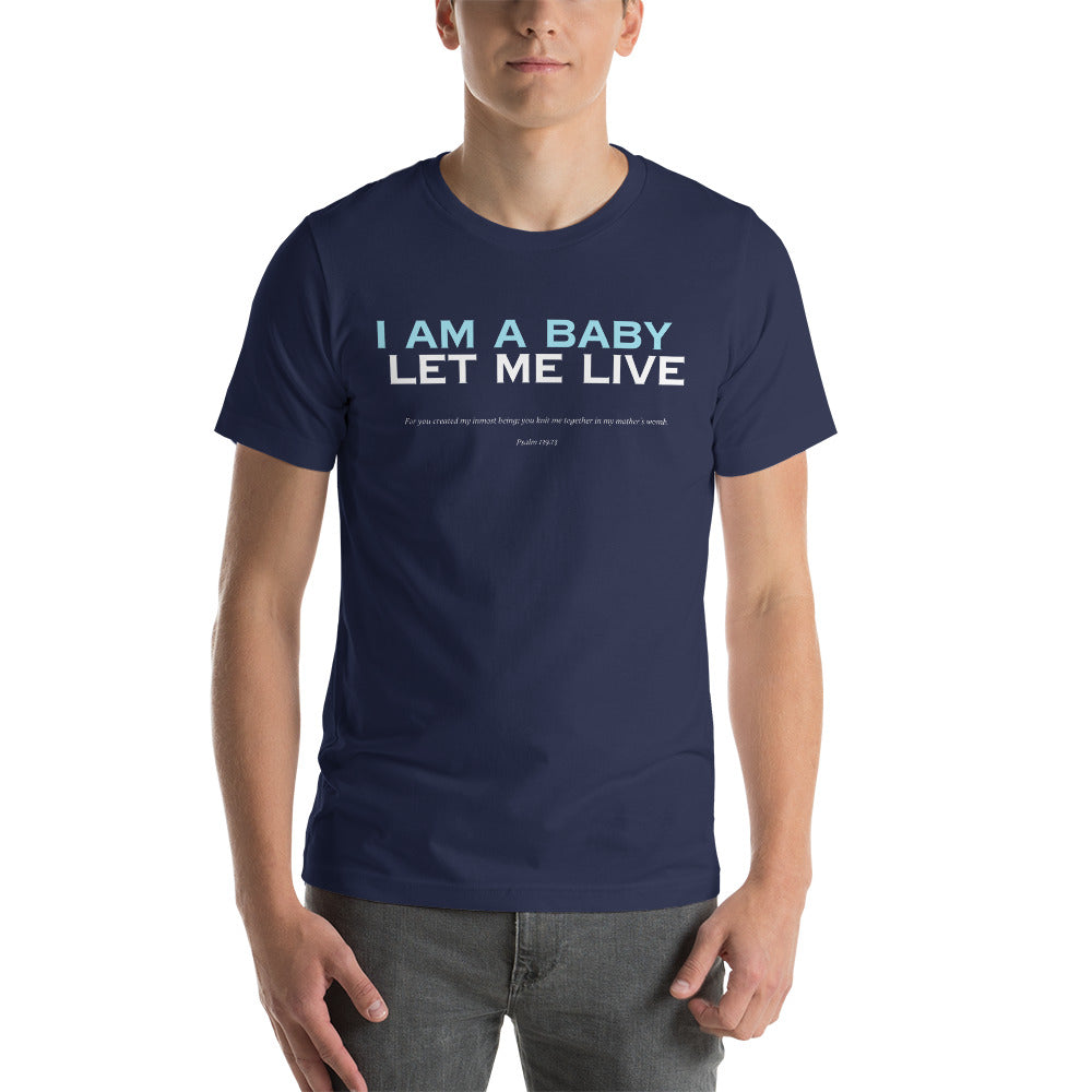 Let Me Live (Alt Design 1) | Unisex 2-Sided T-Shirt - Bella + Canvas