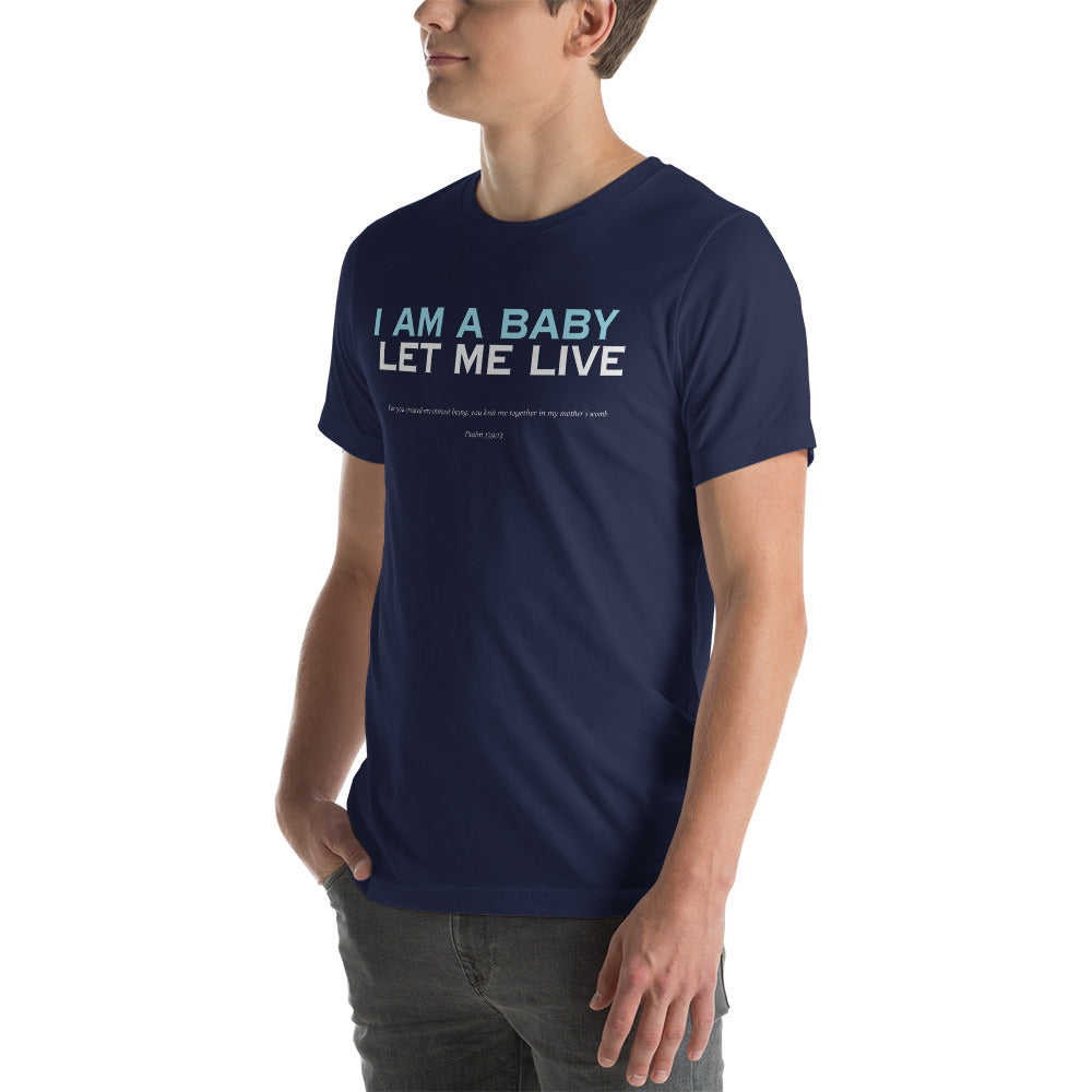 Let Me Live (Alt Design 1) | Unisex 2-Sided T-Shirt - Bella + Canvas