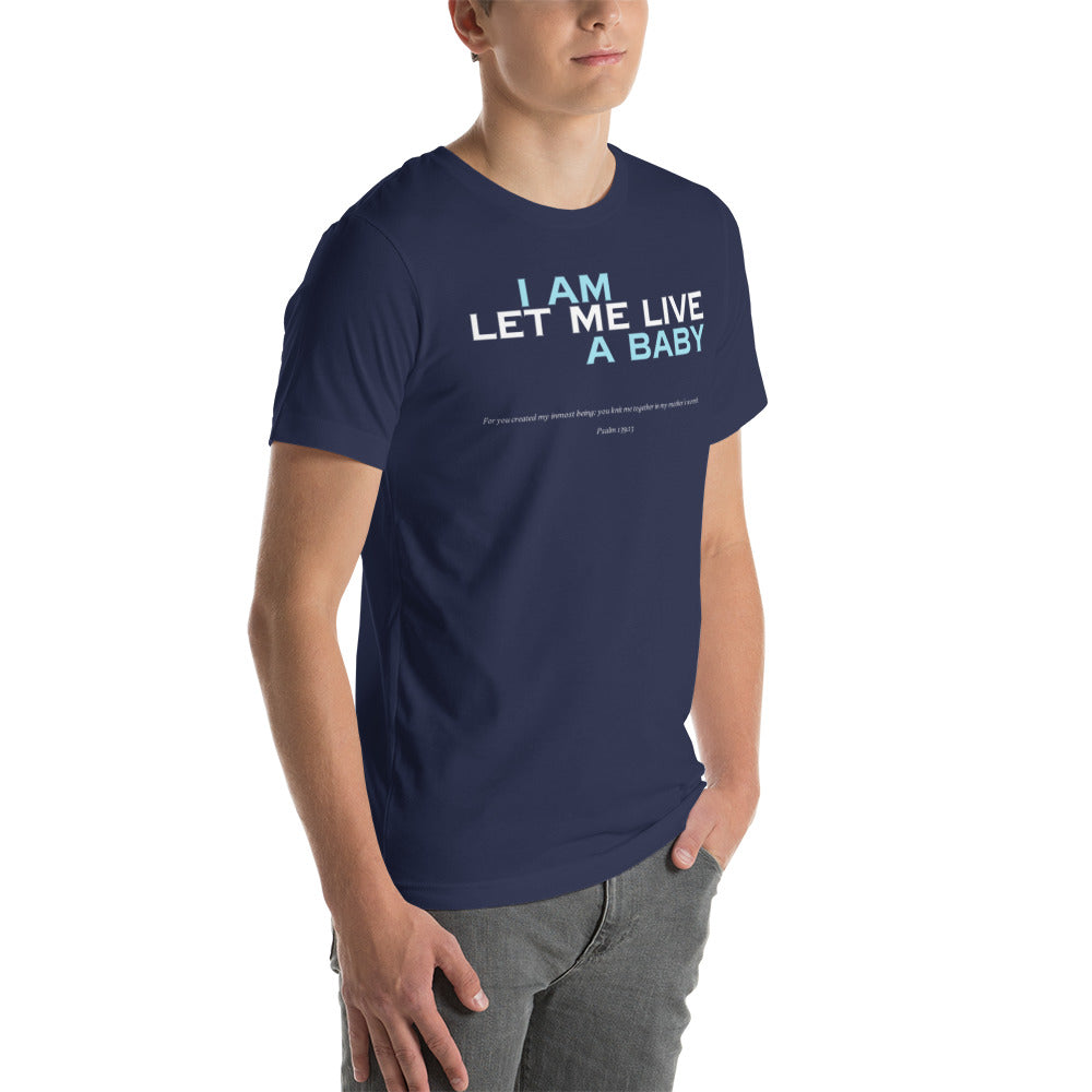 Let Me Live (Alt Design 2) | Unisex 2-Sided T-Shirt - Bella + Canvas