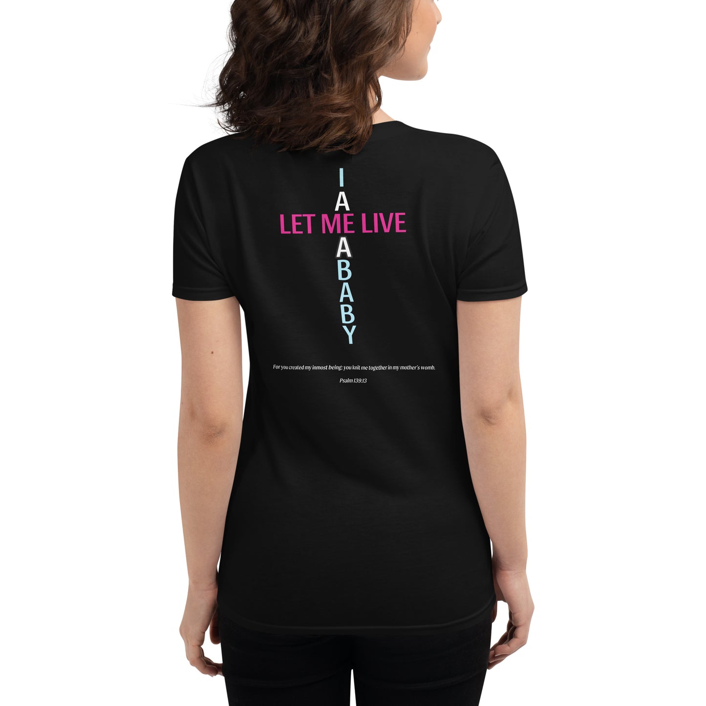 Let Me Live (Alt Design 1) | Women's 2-Sided T-Shirt