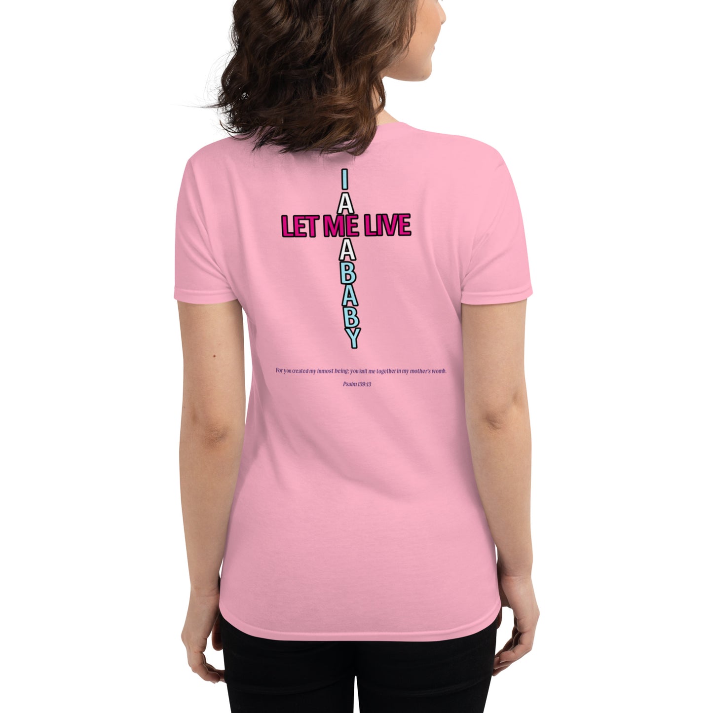 Let Me Live (Alt Design 1) | Women's 2-Sided T-Shirt