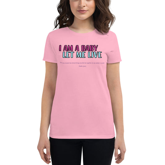 Let Me Live (Alt Design 1) | Women's T-Shirt