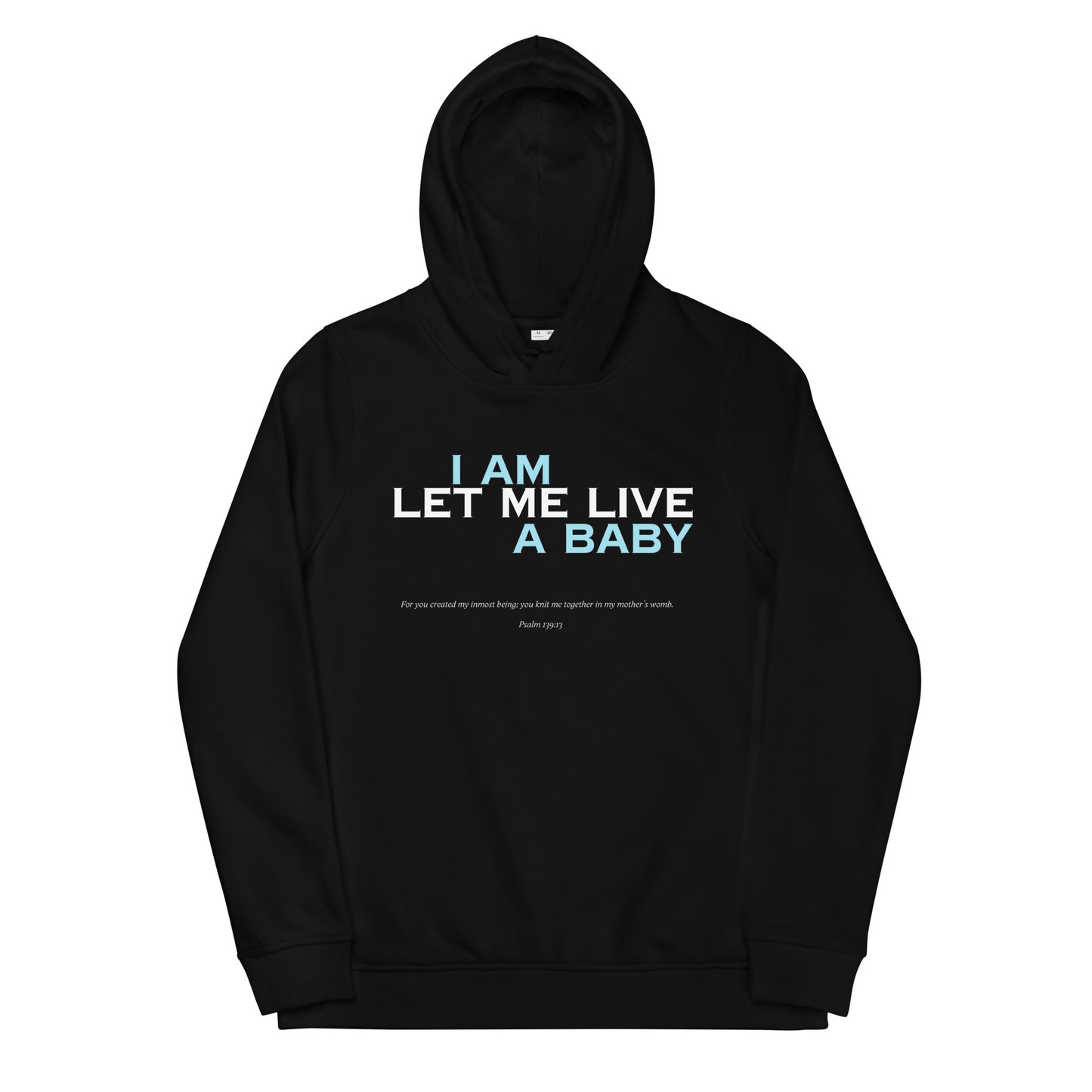 Let Me Live (Alt Design 2) | Women's Eco Fitted Hoodie